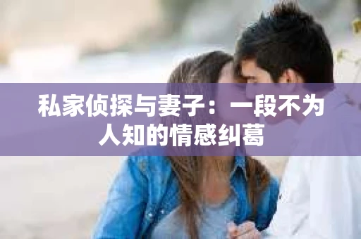私家侦探与妻子：一段不为人知的情感纠葛