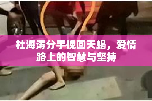 杜海涛分手挽回天蝎，爱情路上的智慧与坚持