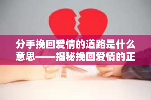 分手挽回爱情的道路是什么意思——揭秘挽回爱情的正确途径
