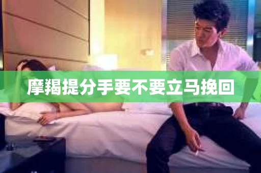 摩羯提分手要不要立马挽回