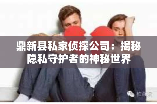 鼎新县私家侦探公司：揭秘隐私守护者的神秘世界