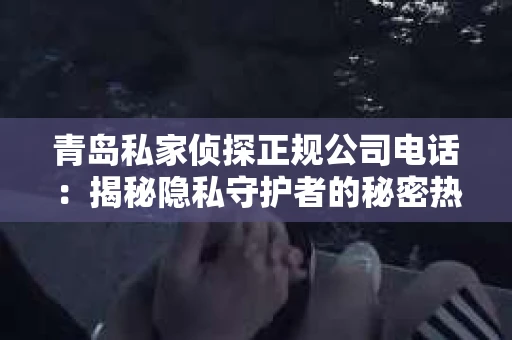 青岛私家侦探正规公司电话：揭秘隐私守护者的秘密热线